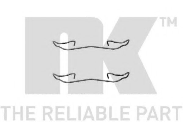 7925187 NK Brake System Accessory Kit, disc brake pads