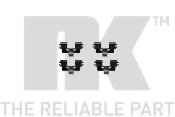 79321666 NK Brake System Accessory Kit, disc brake pads