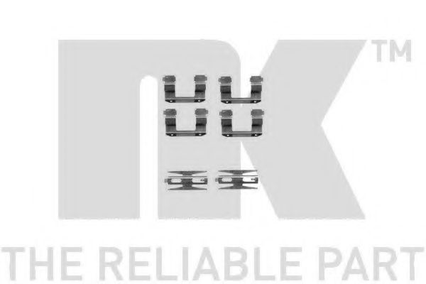 7934618 NK Accessory Kit, disc brake pads