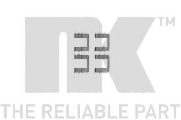 79351744 NK Brake System Accessory Kit, disc brake pads