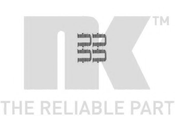 79351758 NK Brake System Accessory Kit, disc brake pads