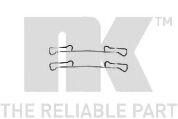 7936150 NK Brake System Accessory Kit, disc brake pads
