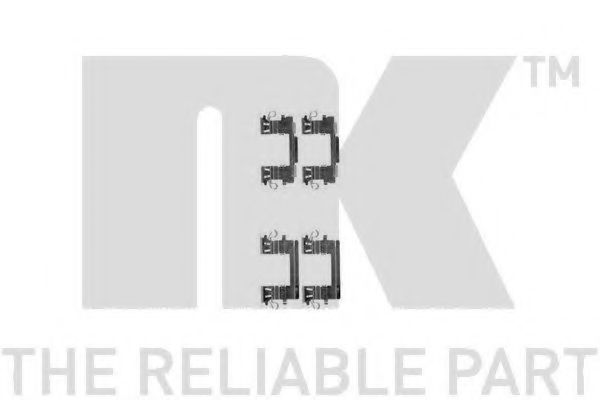 79451757 NK Accessory Kit, disc brake pads