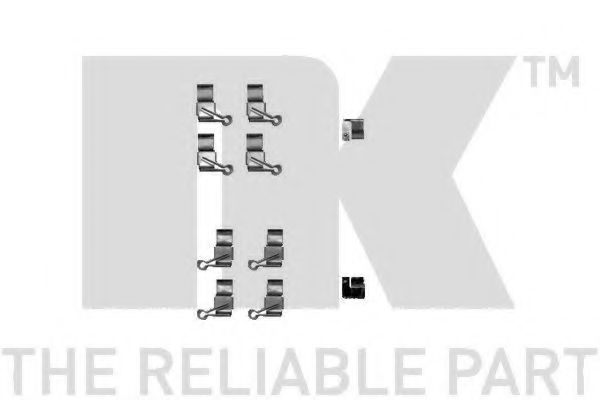 7945238 NK Accessory Kit, disc brake pads