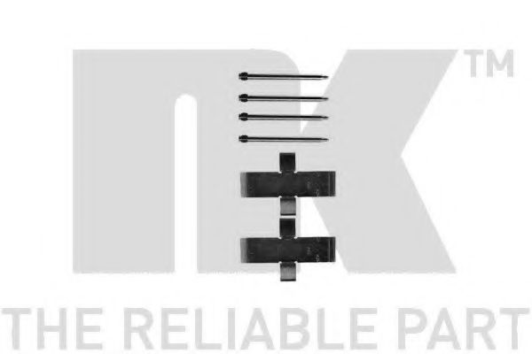 7947945 NK Brake System Accessory Kit, disc brake pads
