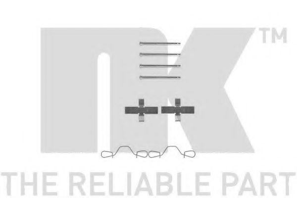 7947982 NK Brake System Accessory Kit, disc brake pads