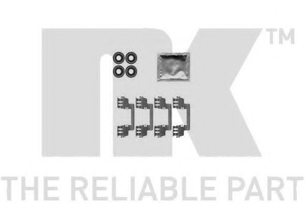 79931784 NK Brake System Accessory Kit, disc brake pads