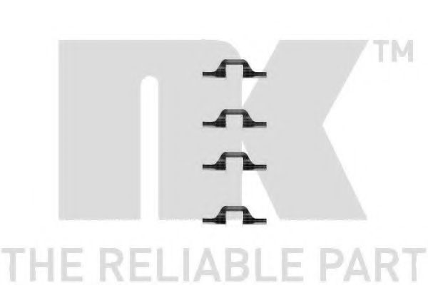 7999263 NK Brake System Accessory Kit, disc brake pads