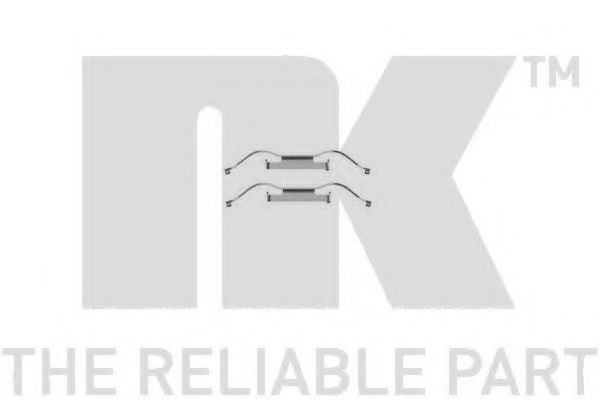7999681 NK Accessory Kit, disc brake pads