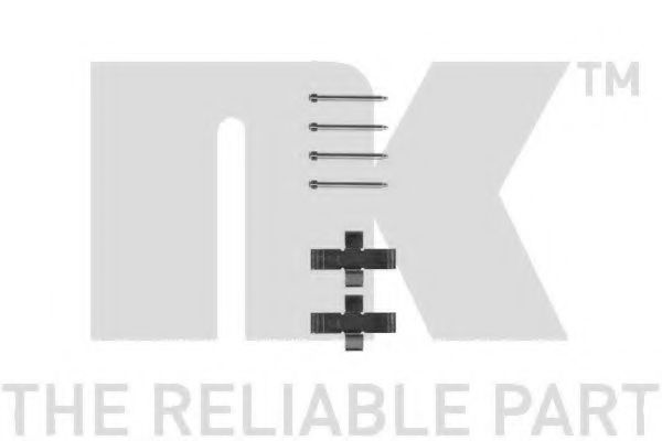 7999916 NK Brake System Accessory Kit, disc brake pads