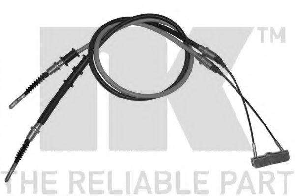 903679 NK Brake System Cable, parking brake