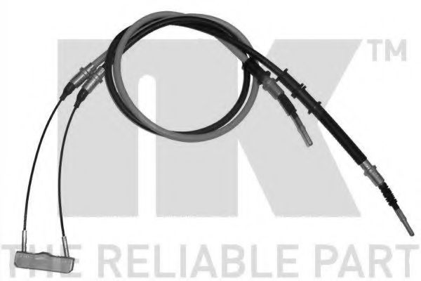 903688 NK Cable, parking brake
