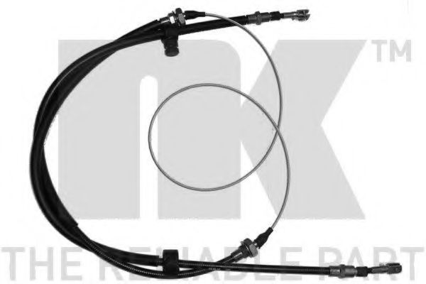 904809 NK Brake System Cable, parking brake