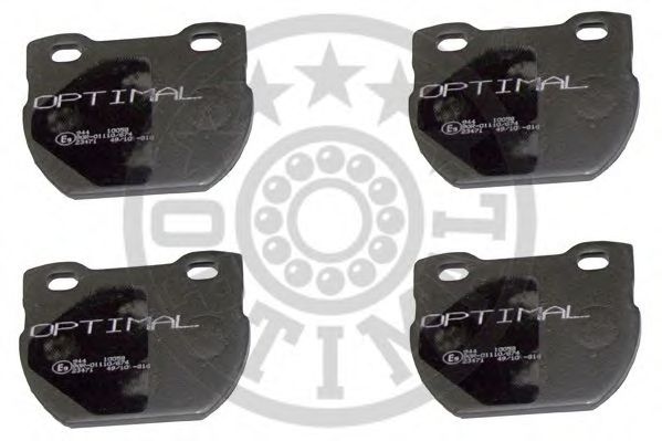 10058 OPTIMAL Brake Pad Set, disc brake