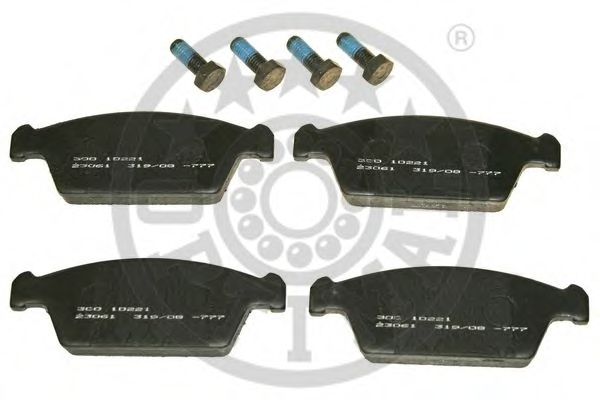 10221 OPTIMAL Brake Pad Set, disc brake