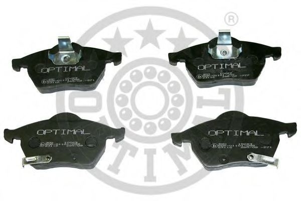 10263 OPTIMAL Brake Pad Set, disc brake
