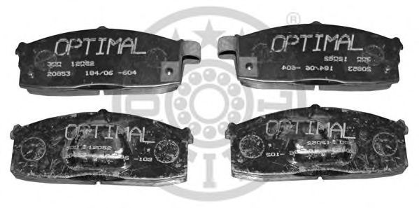 12052 OPTIMAL Brake Pad Set, disc brake