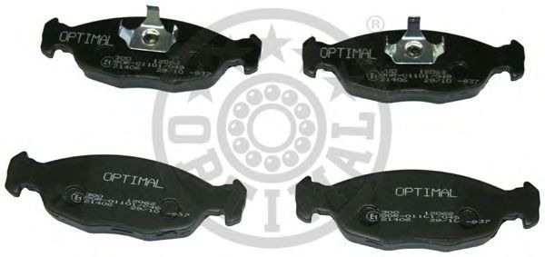 12062 OPTIMAL Brake Pad Set, disc brake
