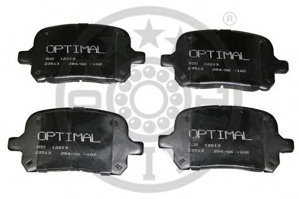 12213 OPTIMAL Brake Pad Set, disc brake