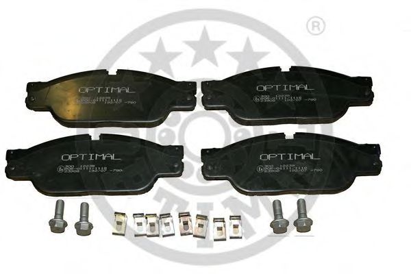 12239 OPTIMAL Brake Pad Set, disc brake
