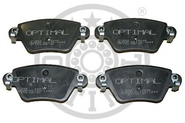 12249 OPTIMAL Brake Pad Set, disc brake