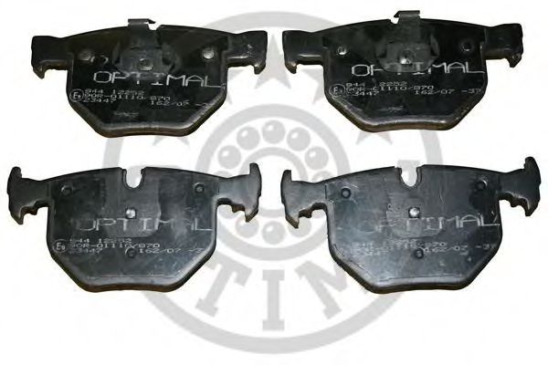 12252 OPTIMAL Brake Pad Set, disc brake