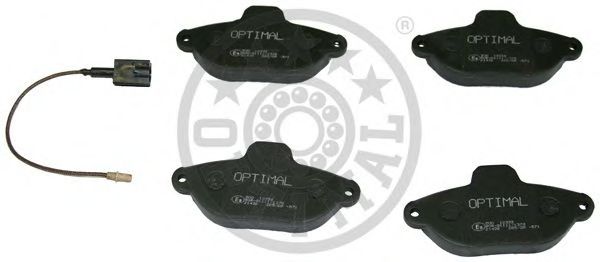 12332 OPTIMAL Brake Pad Set, disc brake