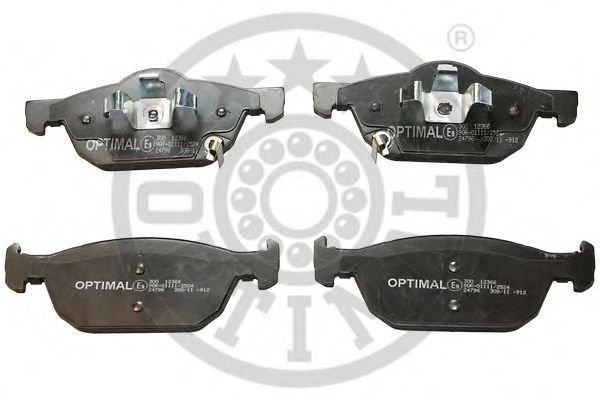 12366 OPTIMAL Brake Pad Set, disc brake
