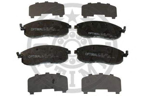 12374 OPTIMAL Brake Pad Set, disc brake