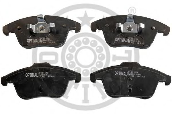 12432 OPTIMAL Brake Pad Set, disc brake