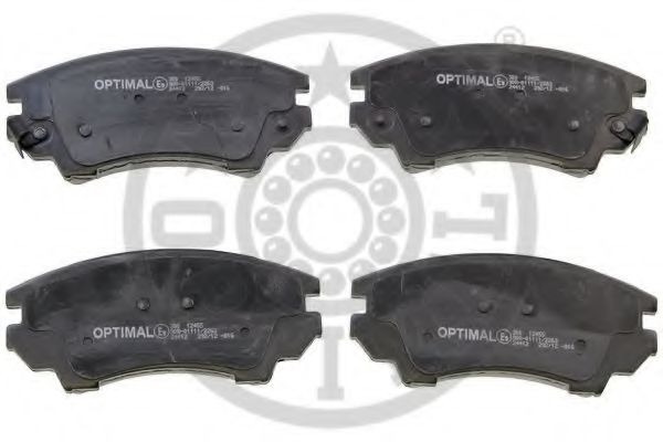 12455 OPTIMAL Brake Pad Set, disc brake