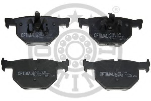 12460 OPTIMAL Brake Pad Set, disc brake