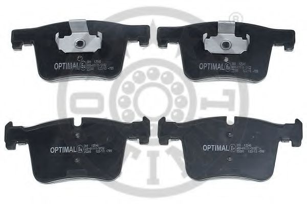 12546 OPTIMAL Brake System Brake Pad Set, disc brake