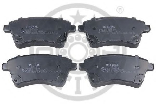12575 OPTIMAL Brake Pad Set, disc brake