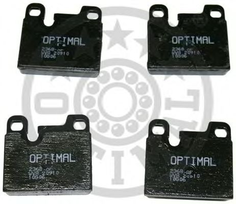 2368 OPTIMAL Brake Pad Set, disc brake