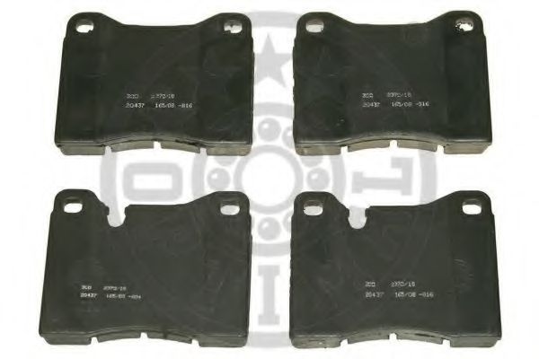 2370/15 OPTIMAL Brake Pad Set, disc brake