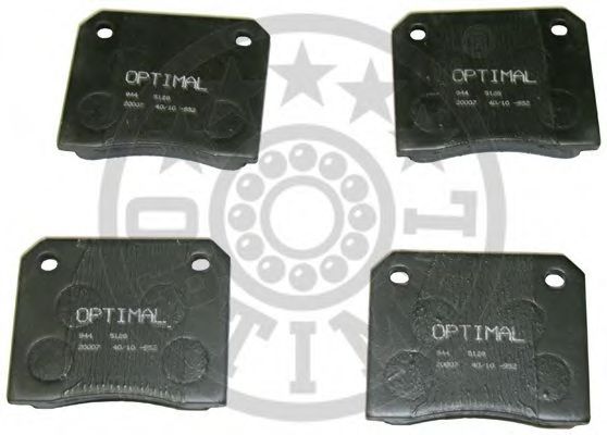 5128 OPTIMAL Brake Pad Set, disc brake