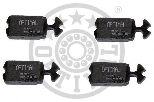 9101 OPTIMAL Brake Pad Set, disc brake
