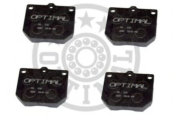 9159 OPTIMAL Brake Pad Set, disc brake