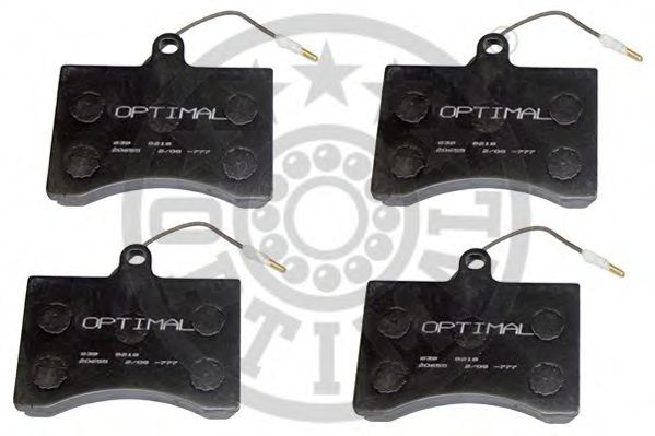 9218 OPTIMAL Brake Pad Set, disc brake