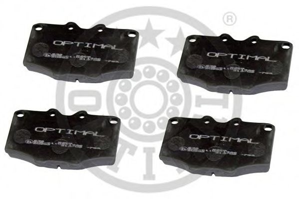 9268 OPTIMAL Brake Pad Set, disc brake