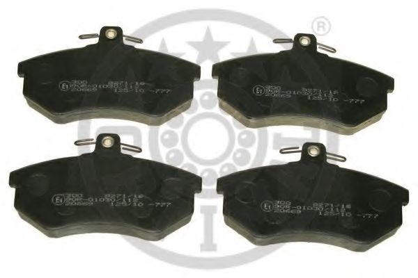 9271/16 OPTIMAL Brake System Brake Pad Set, disc brake