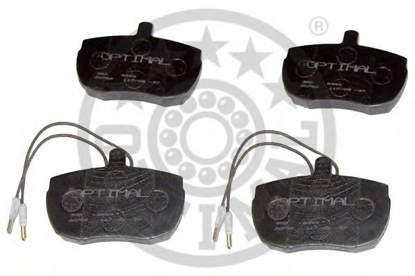 9353 OPTIMAL Brake Pad Set, disc brake