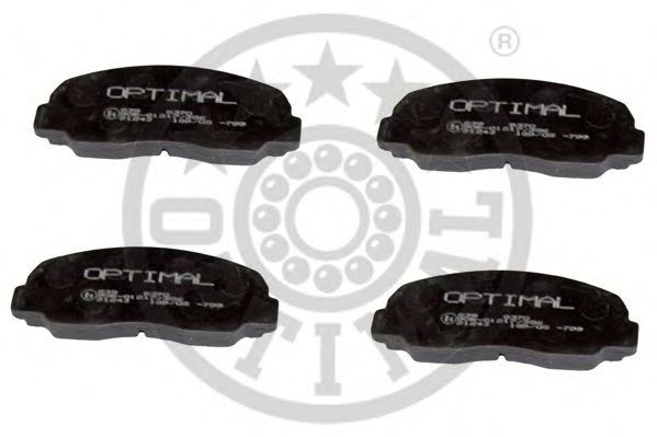 9370 OPTIMAL Brake System Brake Pad Set, disc brake