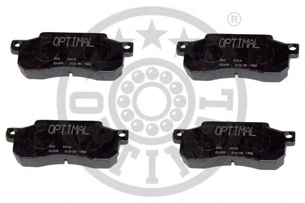 9418 OPTIMAL Brake Pad Set, disc brake