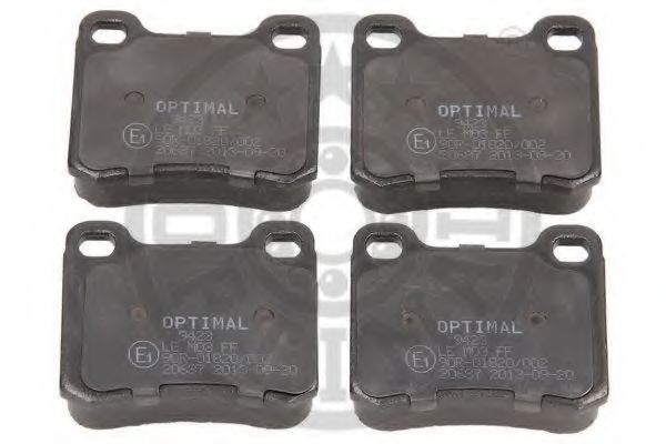 9423 OPTIMAL Brake Pad Set, disc brake