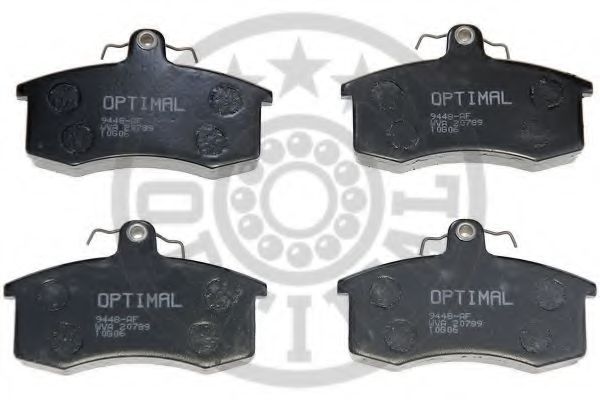 9448 OPTIMAL Brake Pad Set, disc brake