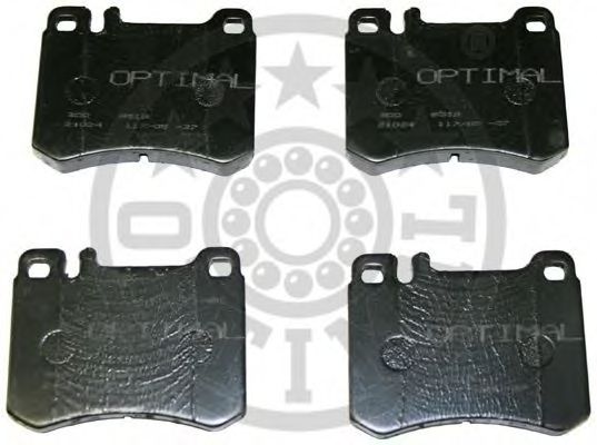 9519 OPTIMAL Brake Pad Set, disc brake