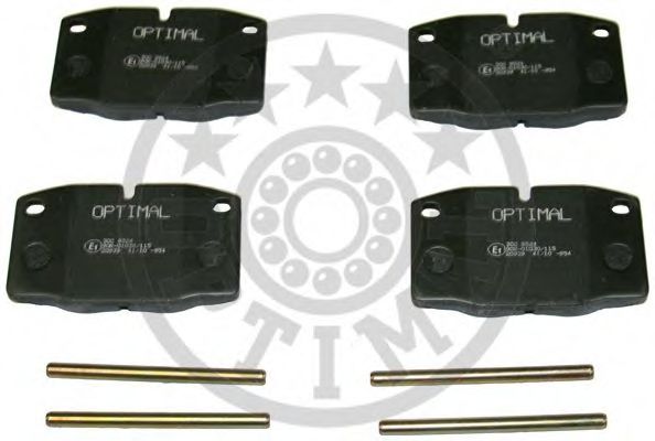 9524 OPTIMAL Brake Pad Set, disc brake