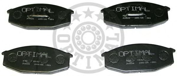 9530 OPTIMAL Brake Pad Set, disc brake